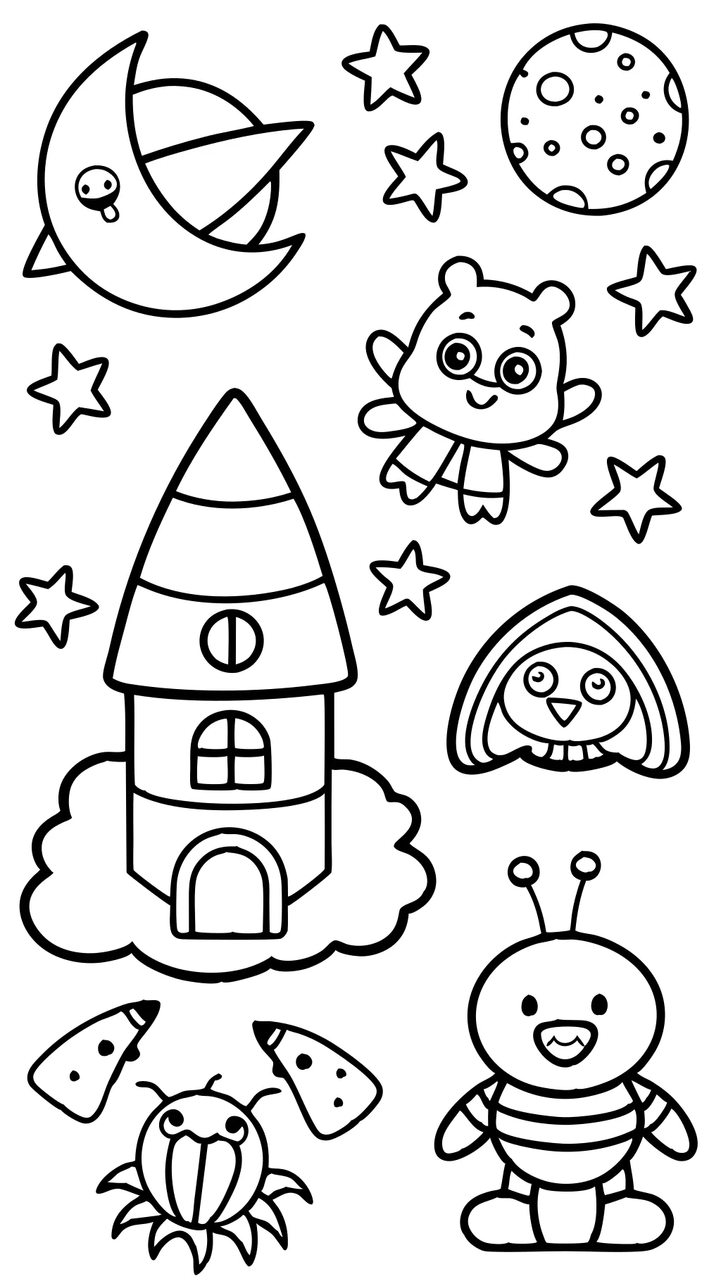 free coloring activity pages